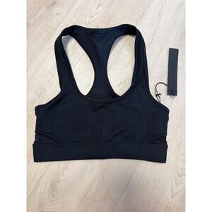 Carbon 38 black sports bra Sz XS